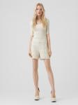 Шорты Vero Moda Maya, кремовый - фото 3