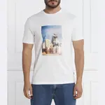 Футболка Tefragile стандартного кроя Boss, белый - фото