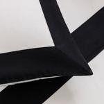 Наволочка Frette Bold Pillowcase, 51x71, молочный/черный - фото 3