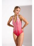 Купальник Lisca, красно-белый - фото