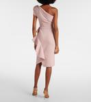 Платье миди Rhythm с оборками Maticevski, Dusty Pink - фото 3