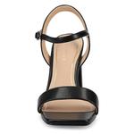 Туфли на блочном каблуке Tivona от Journee, black pu - фото 3