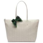 LACOSTE Поливинилхлоридная сумка-шоппер, White - фото