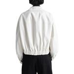 Lemaire Короткий блузон "Кремово-белый", White - фото 4