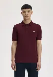 Рубашка поло Fred Perry, Oxblood - фото