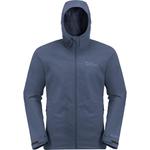 Мужской походный дождевик Jack Wolfskin, синий - фото 2