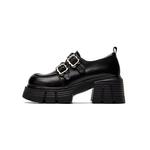 Лоферы женские St&Sat, черный - фото