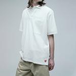 Поло с вышитым карманом HUMAN MADE, светло-коричневый - фото 10