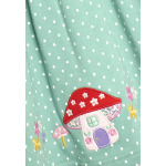 Платье из джерси FAIRY TOADSTOOL APPLIQUE FRONT  REGULAR FIT JoJo Maman Bébé, зеленый - фото 2