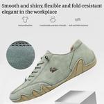 Лоферы без шнурков унисекс Baimiu, светло-зеленый - фото 3