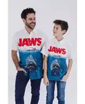 Мужская гавайская рубашка на пуговицах Jaws, белый - фото 5