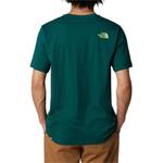 Футболка с принтом логотипа THE NORTH FACE, зеленый - фото 6