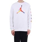 Толстовка Men's Air Jordan DNA Round Neck Pullover White, белый - фото 2