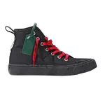Кроссовки Off-White Off-White Vulc Sneaker Mid 'Black Red', черный - фото