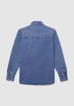 Блуза Calliope CON PATCH, Blu Denim Medio/Blue Denim - фото 2