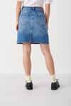 Юбка Part Two Olena, синий деним - фото 4