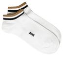 Носки 2р в полоску уни cc Boss Bodywear, белый - фото