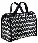 Женская косметичка-органайзер, чехол-сумка INTER-VION серии BLACK&WHITE - фото 5