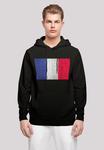 Пуловер F4NT4STIC Basic Hoodie France Frankreich Flagge distressed, черный - фото 3