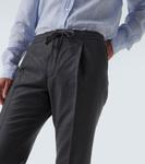 Шерстяные суженные брюки Slowear, Grigio Scuro - фото 5