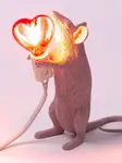 Лампа Mouse Valentine's Day Seletti, розовый - фото 3