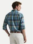 Рубашка custom fit 710P06020007 Polo Ralph Lauren, синий - фото 3