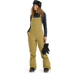 Брюки Roxy Rideout Bib, зеленый - фото