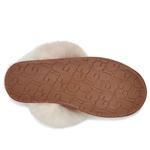 (WMNS) Тапочки UGG Scuff Sis 'Каштан' - фото 7