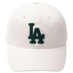 MLB Хлопковая бейсболка унисекс белая, White - фото 6