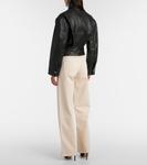 Куртка-бомбер Eddie из полированной кожи Christopher Esber, черный - фото 3