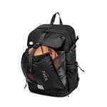 Полиэстеровый рюкзак унисекс черно-белый KMV, набор в белой подарочной коробке - фото 7