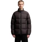 Moncler Куртка с логотипом на нашивке, Brown - фото 2