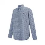 Мужская рубашка из стретч-поплина Timberland, голубой - фото