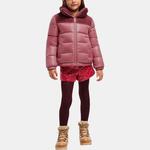 Детская пуховая куртка Moncler, розовый - фото 4