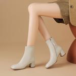 Женские ботинки BOERDIQI, экрю - фото 4