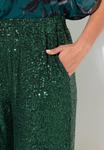 Брюки WIDE LEG SEQUINED Ulla Popken, темно-зеленый - фото 3