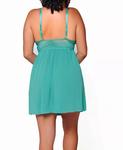 Комплект нижнего белья из 2 предметов, кружево и сетка, Hazel Plus Size iCollection, черный - фото 3