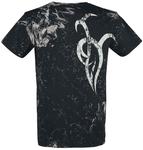 Футболка Outer Vision Marble Tattoo, черно-белый - фото 2