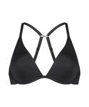 Бюстгальтер на косточках Hunkemöller Triangle Bra, черный - фото