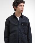 Верхняя рубашка Barbour Silverbay Oversized Twill, черный - фото 4