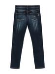 Джинсы Super Straight Cut Philipp Plein Junior, синий - фото 2