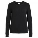 Свитер Vila Ril Long Sleeve O Neck, черный - фото 3
