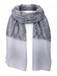 LOREZA Шарф 'Damen Schal' в сером цвете - фото