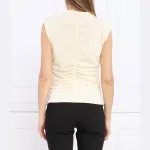 Топ стандартного кроя Dkny, экрю - фото 3