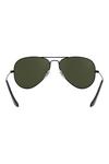 Большие солнцезащитные очки-авиаторы Ray Ban Ray Ban, черный - фото 2