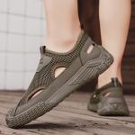 Пляжные сандалии мужские коричневые Warrior - фото 7