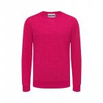 Трикотажная футболка мужская розовая MOSCHINO - фото 2