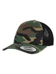 Бейсболка Flexfit Trucker, цвет woodcamo/blk - фото 3