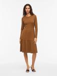 VILA Платье в коричневом цвете - фото 5