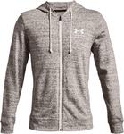 Толстовка Under Armour Rival Terry Full Zip, (112) Onyx White/Onyx White - фото 3